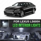 15x 6000K White Interior LED Light Package For 2007-2011 2012 Lexus LS460 LS600H