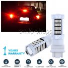 Red 3157 T25 92SMD 4014 High Power Tail Brake Stop Backup Reverse LED Light Bulb