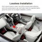 RGB Colorful 4X 12LED IR Remote Control Atmosphere Footwell Lights Car Interior