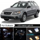 14pcs Xenon White Interior LED Light Package Kit Deal For Subaru Outback 00-09