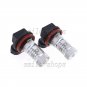 2pcs 30W Cree LED White H11 LED Fog Light Driving Light DRL 6000K Bulbs DC 12V