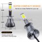 H1 LED Dual Color Fog Light Bulbs Car Driving Lamp DRL Purple pink White Amber
