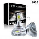 2x COB LED Car Headlight Kit 9005 HB3 H10 9140 9145 60W 6000K 8000LM Bulbs White
