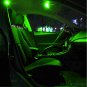 For Hyundai Accent 2012-2016 Green Interior LED Light Kit + Green License Light