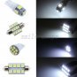 12pcs White Reverse + Fog + Interior LED Lights Fit For 05-15 Chevy Corvette C6