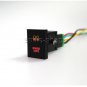 REVERSE LIGHTS On-off Push Switch Amber RED Led Fit VW Amarok Switch Left Side