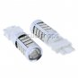 2x Pure Red 3157 3156 4014 92-SMD For Car Turn Signal Tail Brake LED Light Bulbs