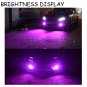 2x Purple Pink H3 High Power 15SMD 3030 LED Bulbs For Car Fog Driving Light Lamp
