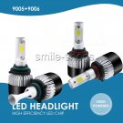 4x 9005+9006 2640W 396000LM Combo LED Car Headlight Hi/Lo Beam 6000K White Bulb