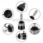 4x 9005+9006 2640W 396000LM Combo LED Car Headlight Hi/Lo Beam 6000K White Bulb