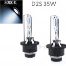 2pcs 8000K 35W D2S HID Xenon Bulbs Replace Factory HID Headlights