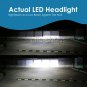 4PCS 9005 9006 LED Headlight Kit Combo Total 2640W 396000LM High Low Beam 6000K