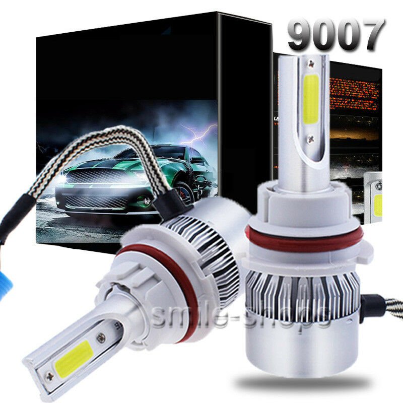 9007 HB5 C6 LED Headlight Bulb Kit For Ford F-150 1992-2003 F-250 1992-1999 COB