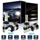 4pcs 9005+9006 COB LED 2640W 396000LM Combo Headlight High + Low Beam 6000K Kit