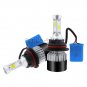 9007 LED Headlight+H11 Fog Light Bulbs Fit Nissan Frontier 2005-2018 Pure White