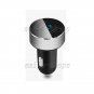 DC 5V 3.1A Dual USB Car Charger Voltage Display Cigarette Lighter Adapter Silver