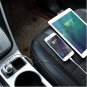 DC 5V 3.1A Dual USB Car Charger Voltage Display Cigarette Lighter Adapter Silver