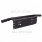23'' Black Car OffRoad Bull Bar LED Light License Plate Mounting Bracket Holder