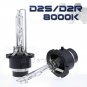 D2S 8000k Ice Blue Factory OEM HID Replacement Xenon Headlight Light Bulbs
