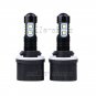 2 x 50W 880 892 893 6000K White LED Projector Fog Lights Driving Light Bulbs