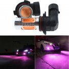 2pcs 9005 9145 HB3 Pink/Purple 7.5W COB LED Fog Light Driving Light Bulbs DRL