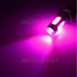 2pcs 9005 9145 HB3 Pink/Purple 7.5W COB LED Fog Light Driving Light Bulbs DRL