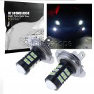 2x H7 6500K White 3030 30 SMD LED For Car Fog Driving Light Lamp Bulb Waterproof