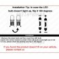 14Pcs 6K White Interior LED Light Package Kit For 12-18 Toyota Camry + Backup
