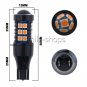 2pcs Amber yellow Car Parking City Lights T10 168 194 2825 W5W 30 SMD LED Bulb