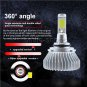 2pcs COB 9005 9145 H10 9140 60W 8000LM LED Headlight Conversion Kit 6000K 2-Side