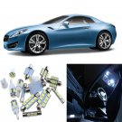 10pcs White Interior LED Light Package Kit for Infiniti G37 Coupe 2008-2013