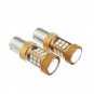 2pcs 6000K White P21W 1156 BA15S 3030 28-SMD LED Bulbs For Reverse Backup Lights