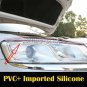 2x White Amber Flexible Trim LED Strip Tube Turn Signal Light Guide Lamp 30CM