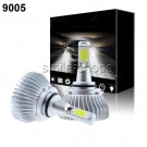 9005 9040 80W 8000LM COB LED High Beam Headlight Conversion Kit 6000K White Bulb