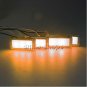 Orange Car Decorative Inner Door Bowl Wrists Handle Armrest Light Ambient Lamps