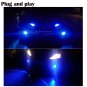 Blue H4 HB2 9003 92SMD 4014 LED Projector Car Fog Light Daytime DRL Bulbs Lamp