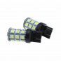 2pcs 7443 6000K Xenon White 27-SMD LED Bulbs For Turn Signal Backup DRL Lights