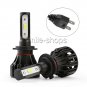 2PCS 1620W 243000LM LED H7 COB Car Headlight Kit 6000K Bright White Light Bulbs