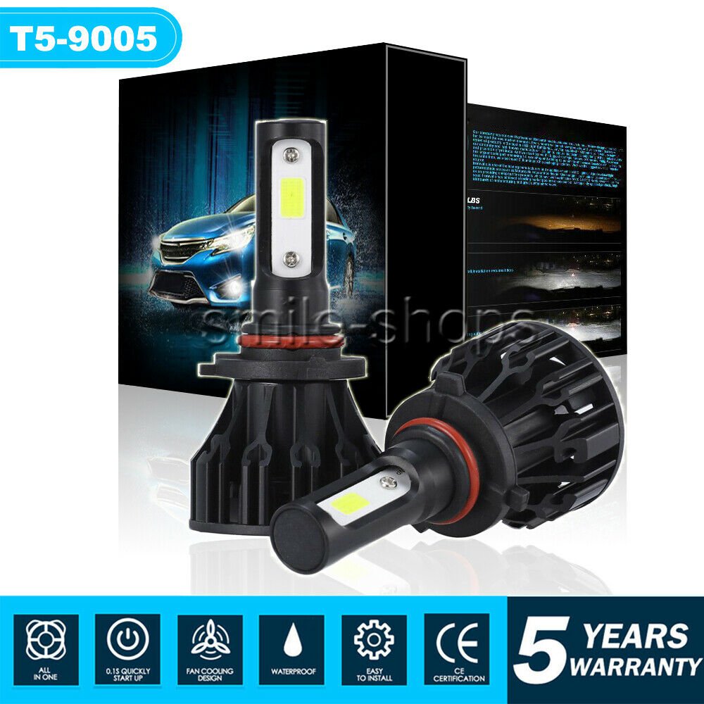 243000LM 1620W COB LED Headlight Conversion Kit 9005 9140 9145 6000K White Bulbs