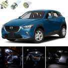 11pcs Xenon White Interior LED Light Package Kit Deal For Mazda 3 2014-2018