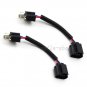 H4 9003 To H13 9008 Pigtail Headlight Conversion Sockets Harness GMC Ford Dodge