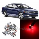 Error Free Red 13pcs Interior LED Light Kit for 2011-2014 VW Jetta MK6