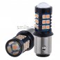 2x Pink Purple 1157 P21/5W 30SMD Daytime Running Signal Interior LED Light Bulb