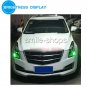 High Power 92SMD LED Green W3X16D 7440 4014 Bulb Car Daytime Running Lights 2pcs