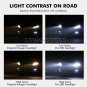 H4 9003 1620W 243000LM COB LED Conversion Headlight KIT Hi/Low Beam 6000K White