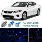 12pcs Blue Interior LED Light Package Kit For 2013-2016 2017 2018 Honda Accord