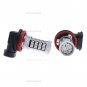 2pcs H11-H8 H9 Real Red COB Projector Lens LED Bulbs Car Driving Fog Lights Lamp