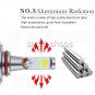 2x 9005 HB3 9145 H10 24W 2400LM COB LED Fog Driving Light Bulb Amber/White/Blue
