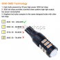 2pcs Purple Pink Car Parking Lights T10 2825 2821 W5W 30 SMD 3030 LED Bulbs 12V