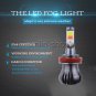 White/Blue Strobe COB LED H8 H9 H11 Fog Light Bulbs Flash Blinking Lamp 24W